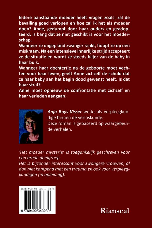 Achterkant van Het moeder mysterie
