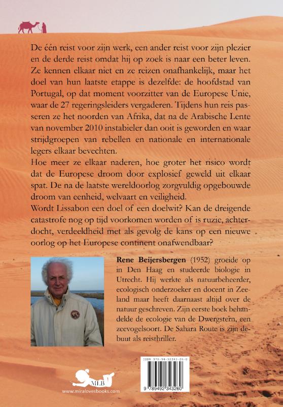 Achterkant van De Sahara Route
