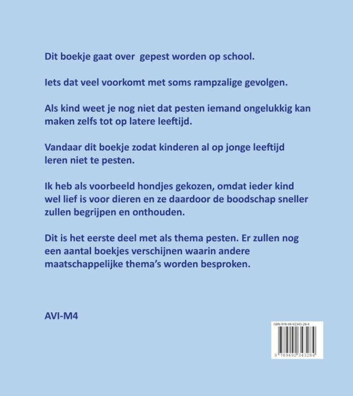 Achterkant van De avonturen van Buno