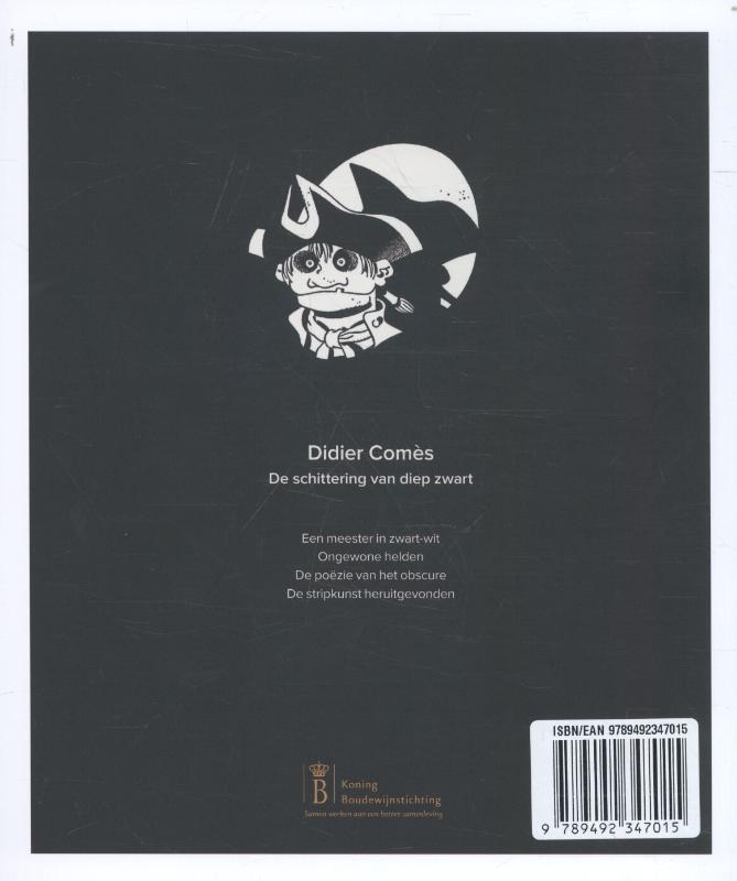 Achterkant van Didier Comès