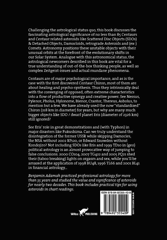 Achterkant van Centaurs, Damocloids & Scattered Disc Objects
