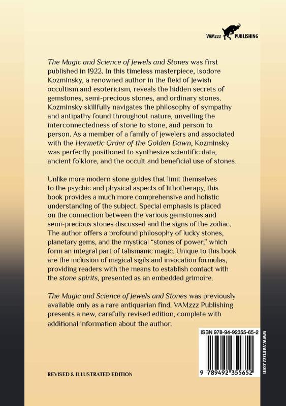 Achterkant van The Magic and Science of Jewels and Stones