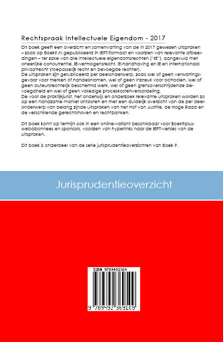 Achterkant van 2017