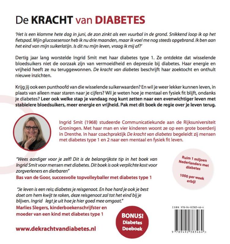 Achterkant van De kracht van diabetes