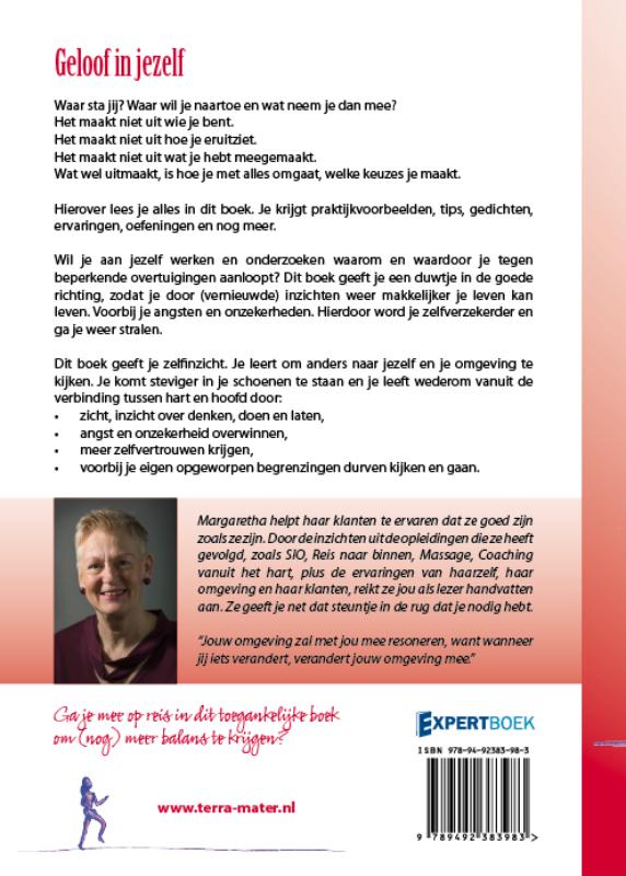 Achterkant van Geloof in jezelf