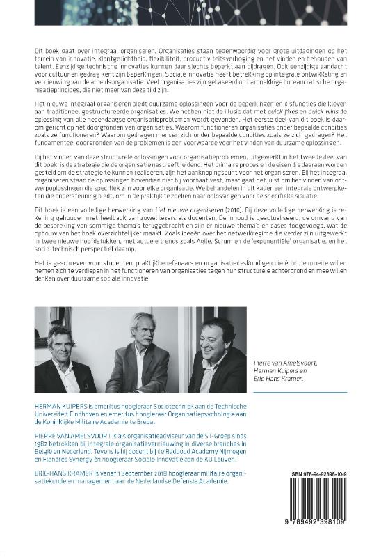 Achterkant van Het nieuwe organiseren