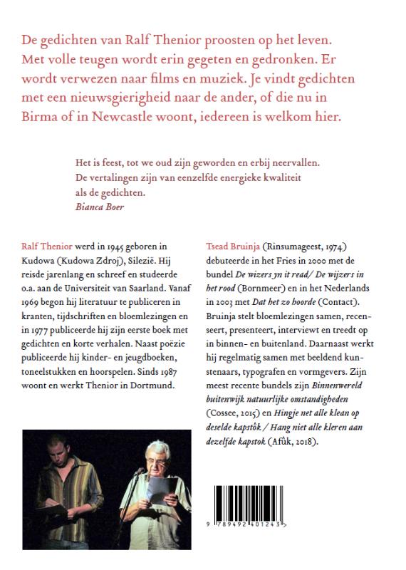 Achterkant van De verheerlijking van de champignon