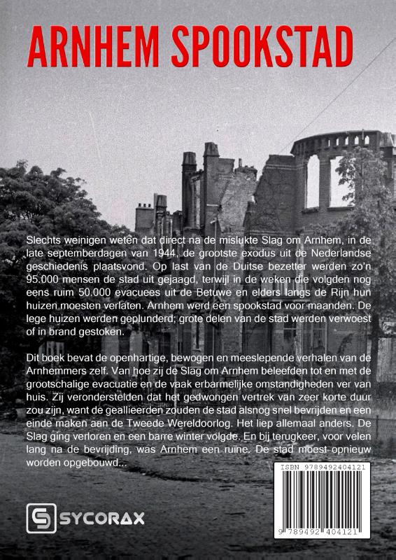 Achterkant van Arnhem Spookstad
