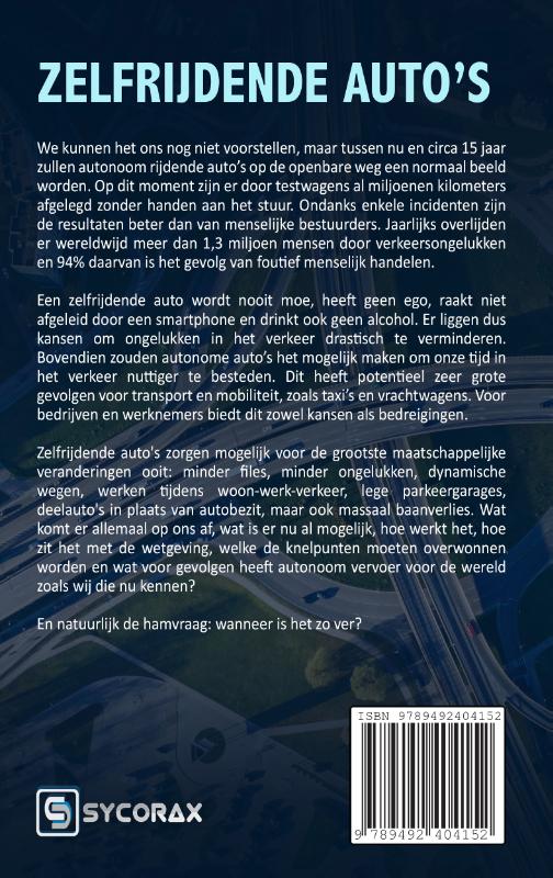 Achterkant van Zelfrijdende auto's