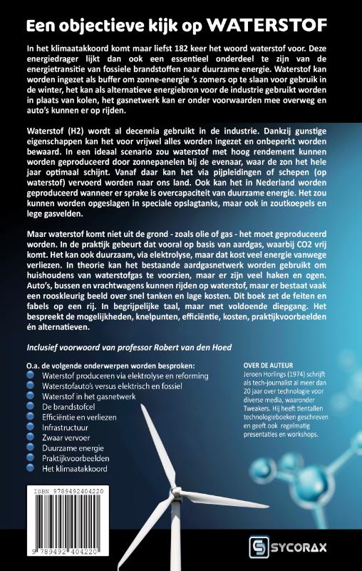 Achterkant van Een objectieve kijk op waterstof