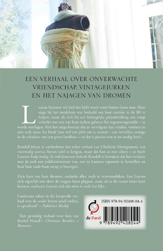 Achterkant van Droom van een jurk