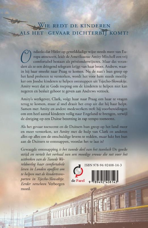 Achterkant van Gewaagde ontsnapping