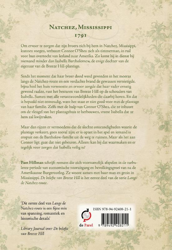 Achterkant van De belofte van Breeze Hill