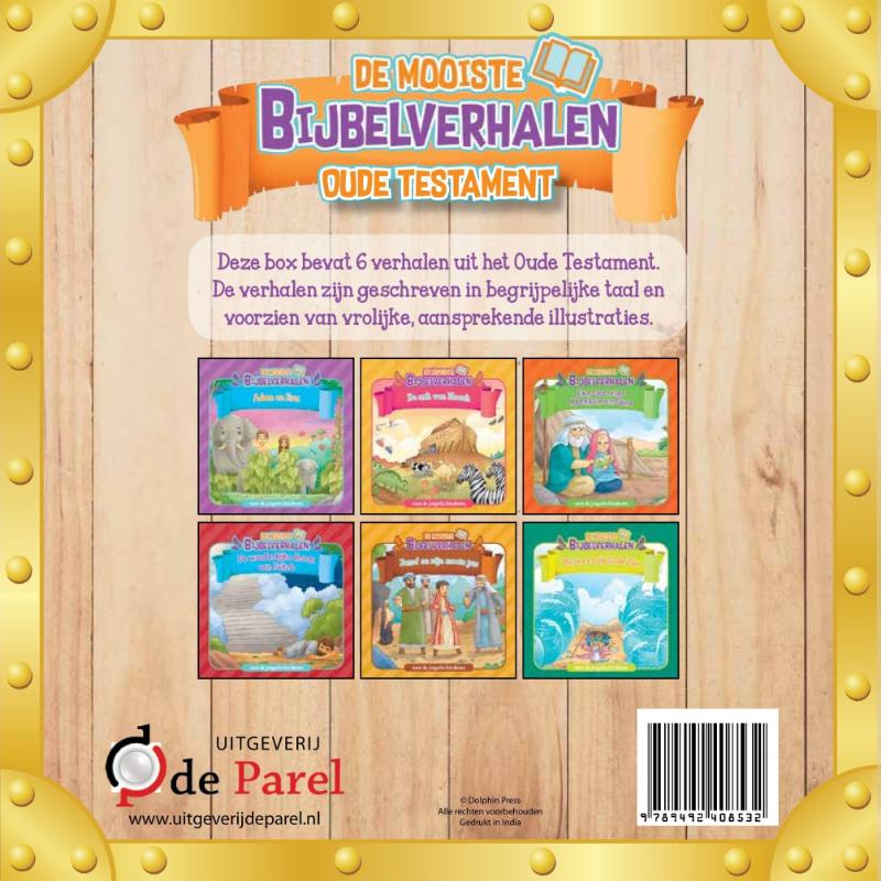 Achterkant van Assortiment De mooiste Bijbelverhalen OT1
