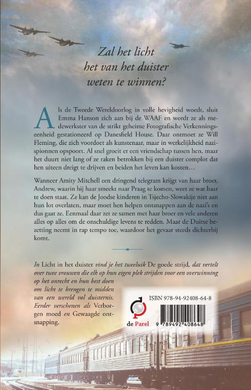 Achterkant van Licht in het duister