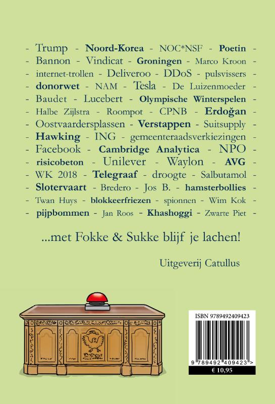 Achterkant van Het afzien van 2018