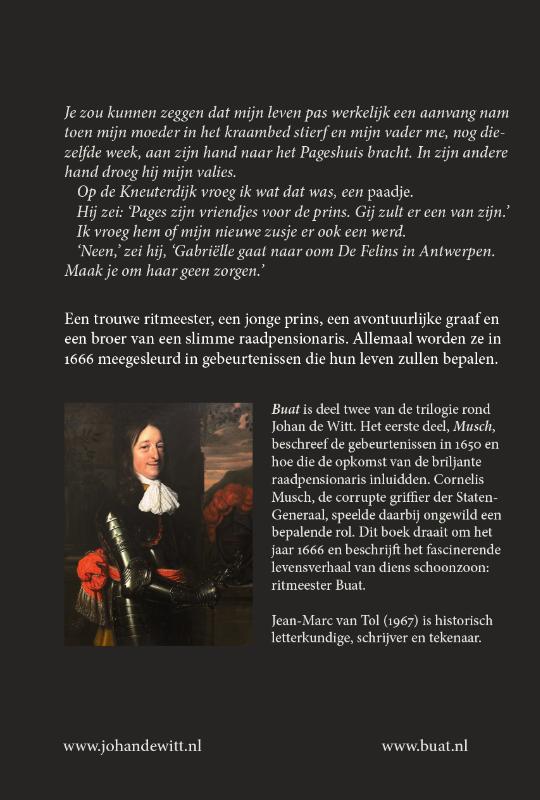 Achterkant van Buat