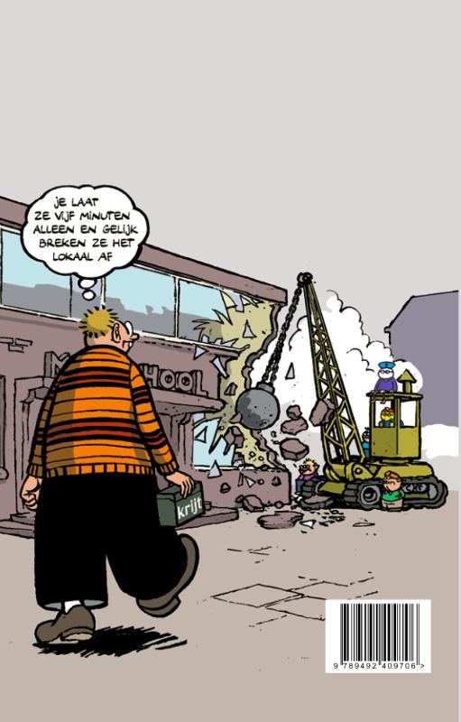Achterkant van Dirkjan Fokke & Sukke Schoolagenda 2024-2025