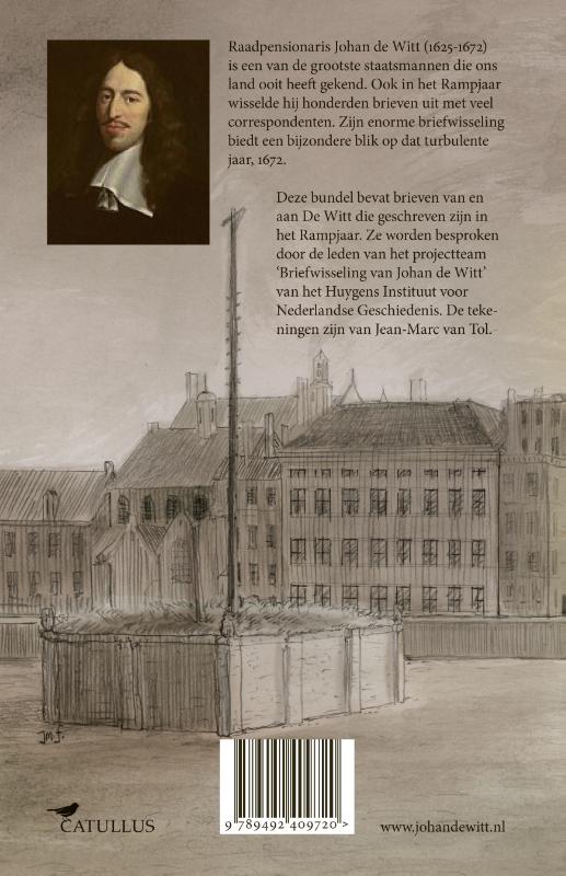 Achterkant van Johan de Witt en het Rampjaar
