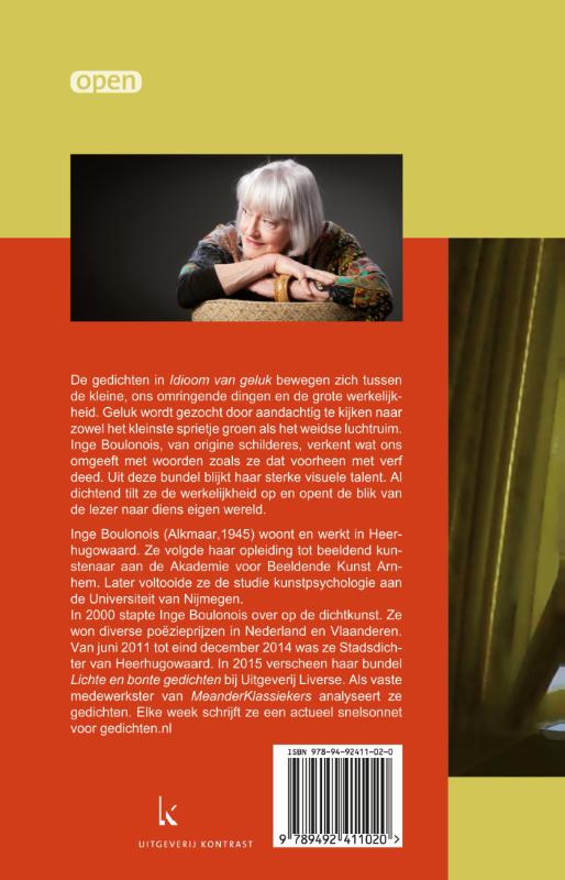 Achterkant van Idioom van geluk