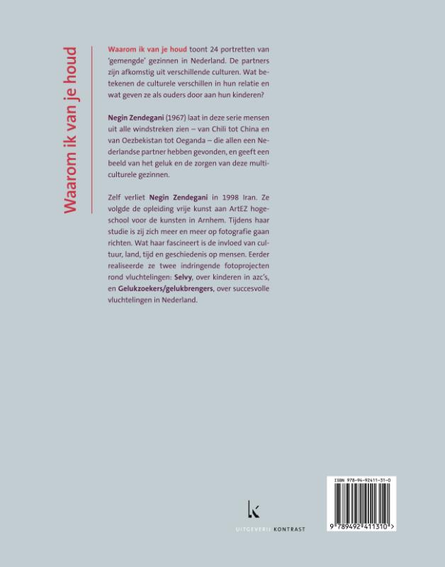 Achterkant van Waarom ik van je houd