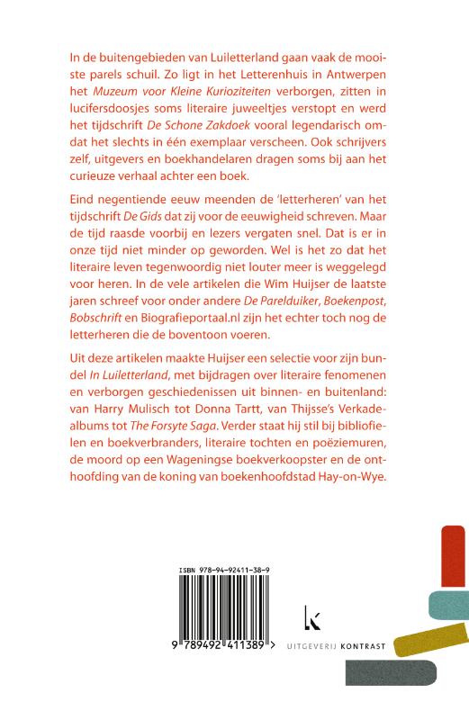 Achterkant van in Luiletterland