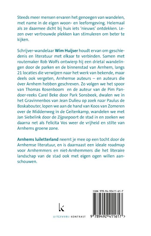 Achterkant van Arnhems Luiletterland