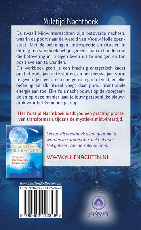Achterkant van Yuletijd Nachtboek