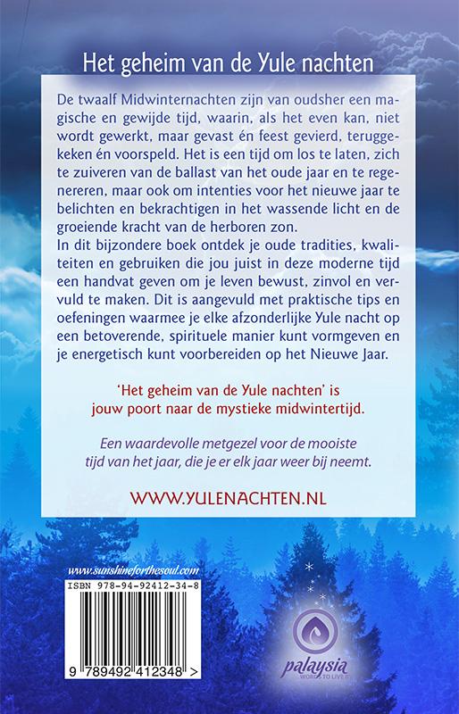 Achterkant van Het geheim van de Yule nachten