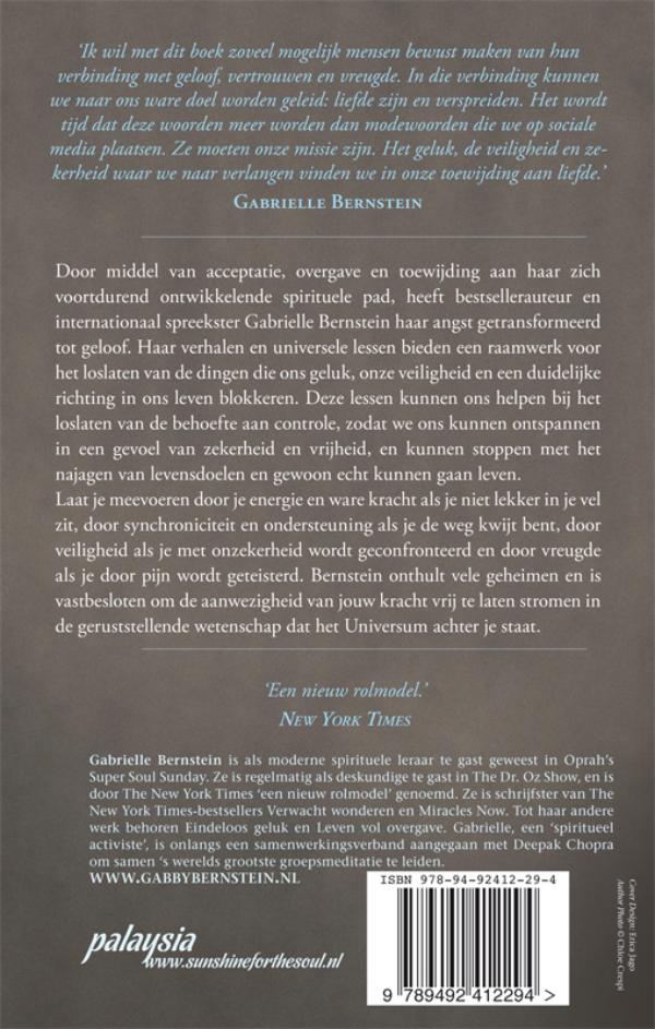 Achterkant van Het Universum staat achter je