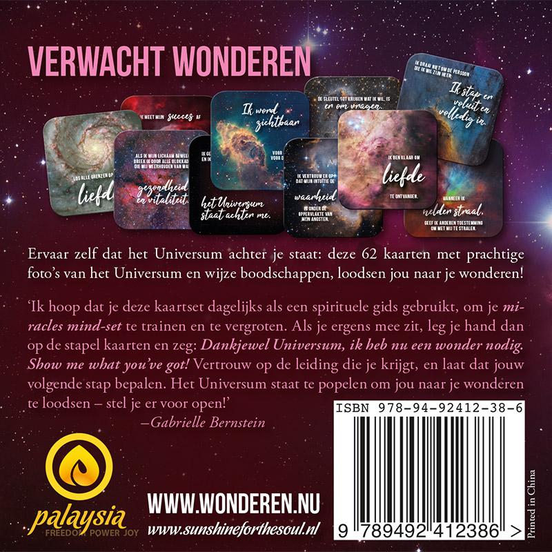 Achterkant van Verwacht Wonderen