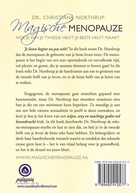 Achterkant van Magische Menopauze