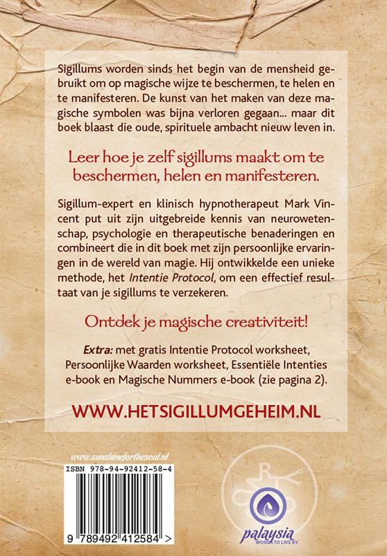 Achterkant van Het sigillum geheim
