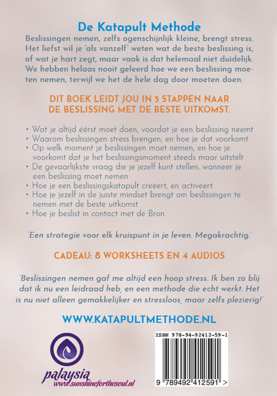 Achterkant van De Katapult Methode