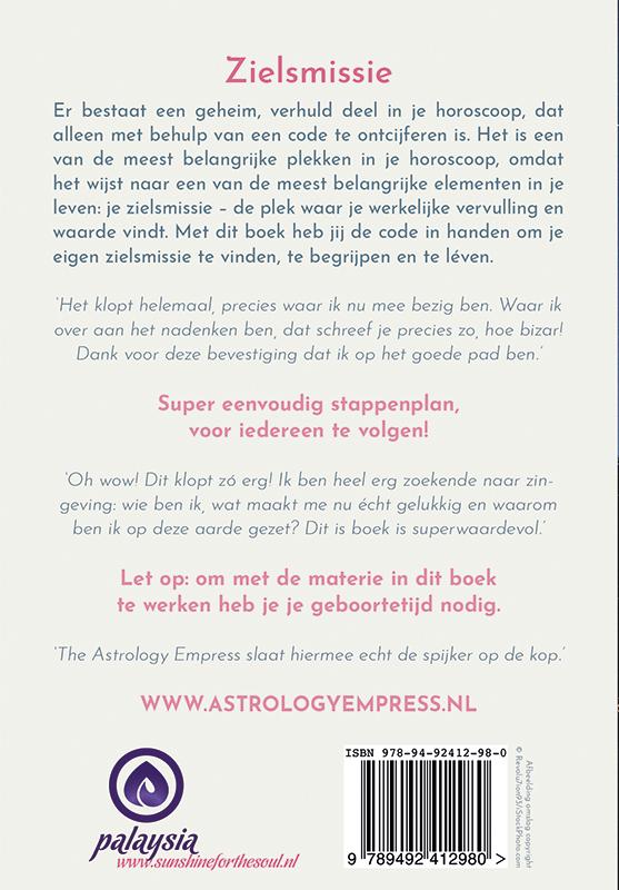 Achterkant van Zielsmissie