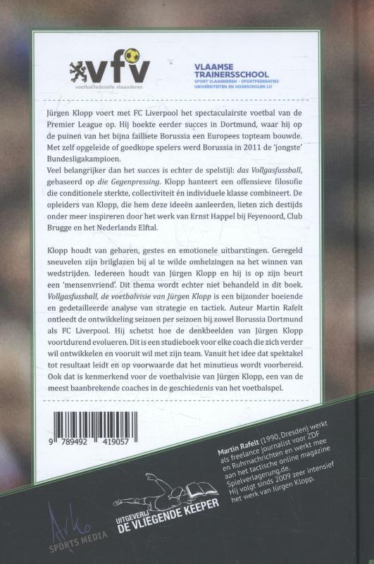 Achterkant van Vollgasfussball