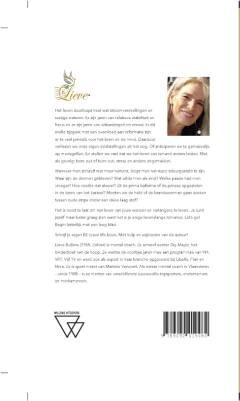 Achterkant van Be-Lieve Life-Book