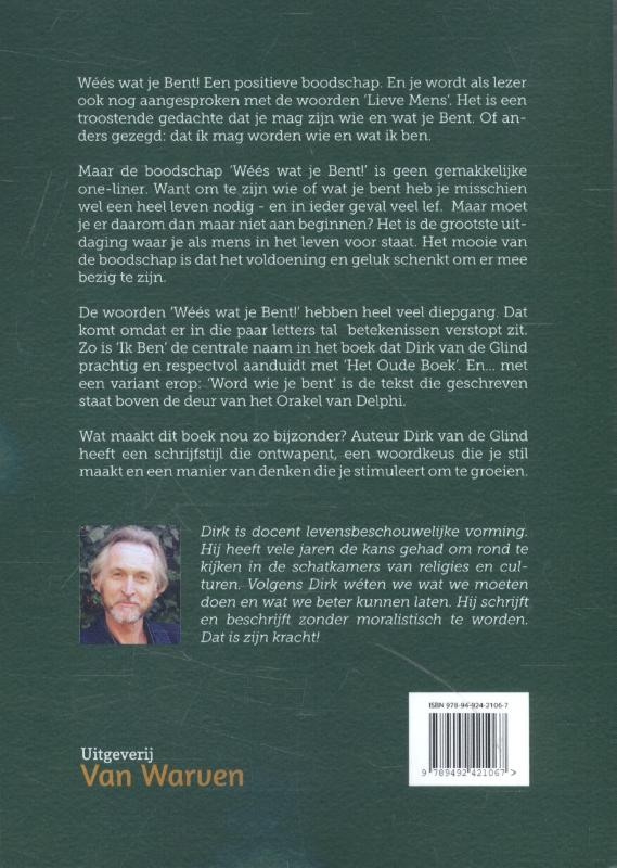 Achterkant van Lieve mens, wéés wat je bent!
