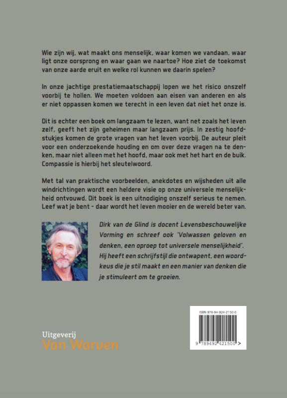 Achterkant van Lééf wat je bent!