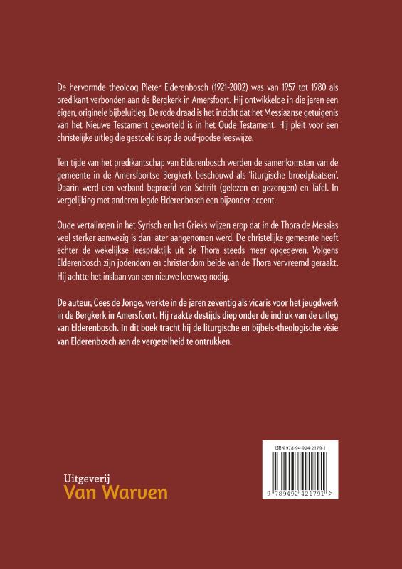 Achterkant van De Messias en zijn volk