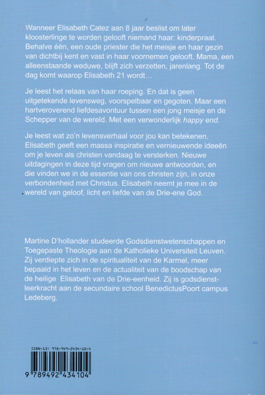 Achterkant van Leven in het licht