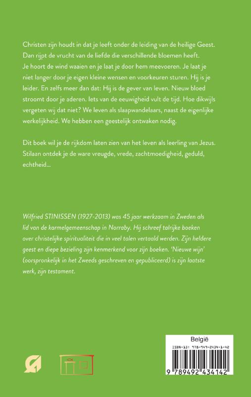 Achterkant van Nieuwe wijn