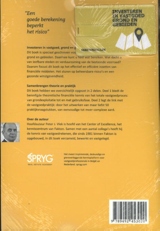 Achterkant van Investeren in vastgoed, grond en gebieden