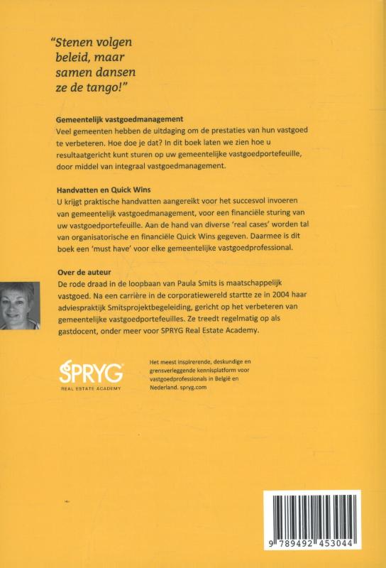 Achterkant van Gemeentelijk vastgoedmanagement