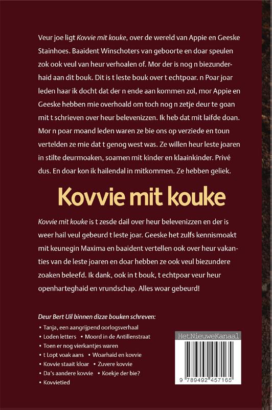 Achterkant van Kovvie mit kouke