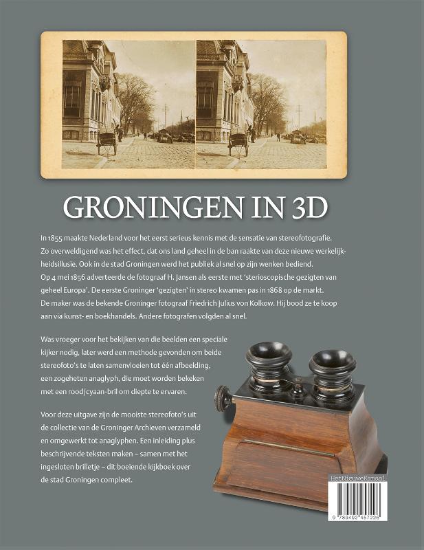 Achterkant van Groningen in 3D