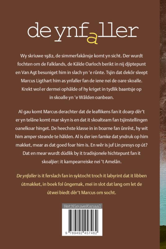 Achterkant van De ynfaller