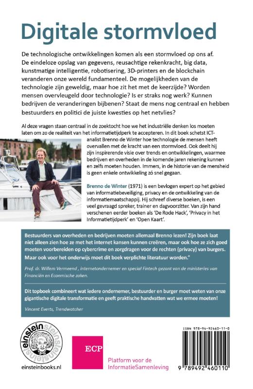 Achterkant van Digitale stormvloed