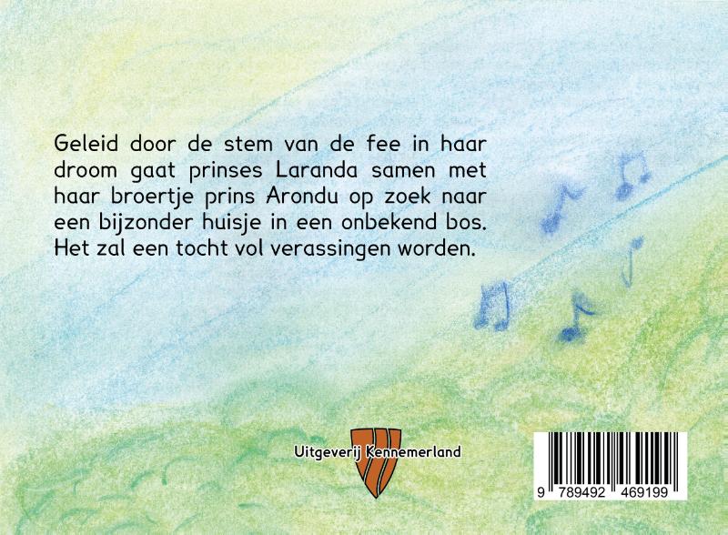 Achterkant van Het avontuur van prinses Laranda
