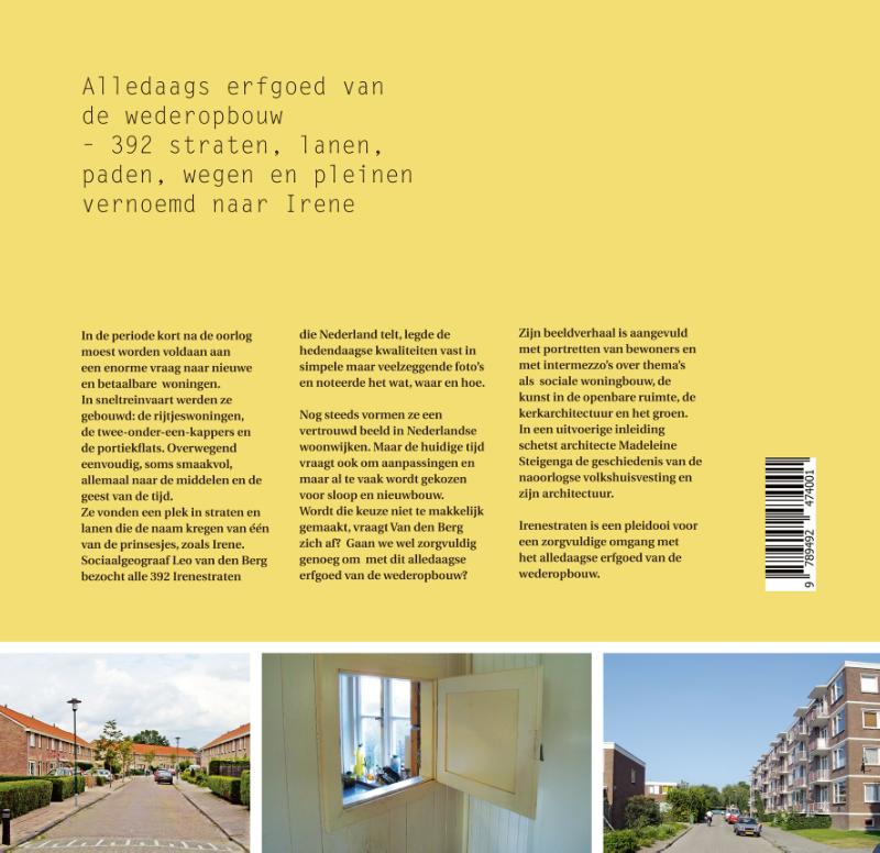 Achterkant van Irenestraten